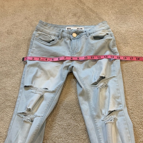 Rio Ripped Low Rise Jeans - Picture 6 of 6